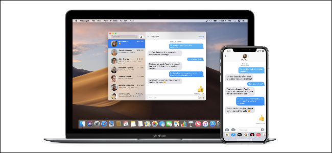 link iphone and mac for messages